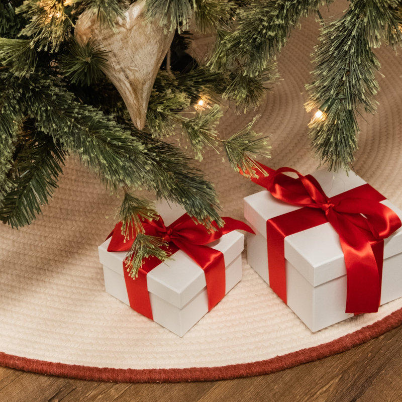 Jupe d'arbre de Noël Cozy, 0,50 po x l 44 po x P 8 po