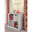4 Cube Storage Shelf Organizer Bookshelf With Back Panel, Easy Assembly, Wood,