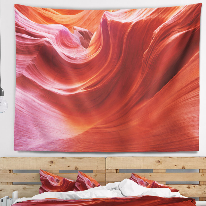 Tapisserie illuminée Antelope Canyon, H 32 po x l 39 po