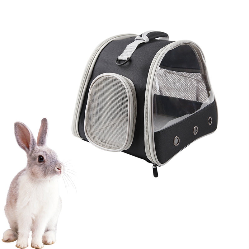 Sac de transport noir pour animaux