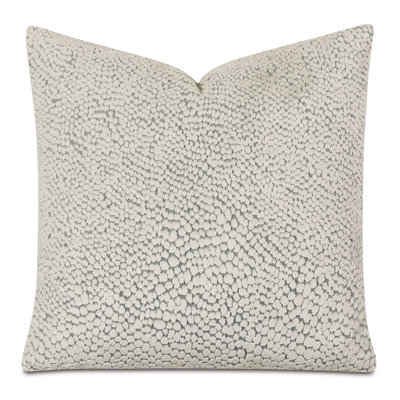 Roquefort Textured Reversible Throw Pillow