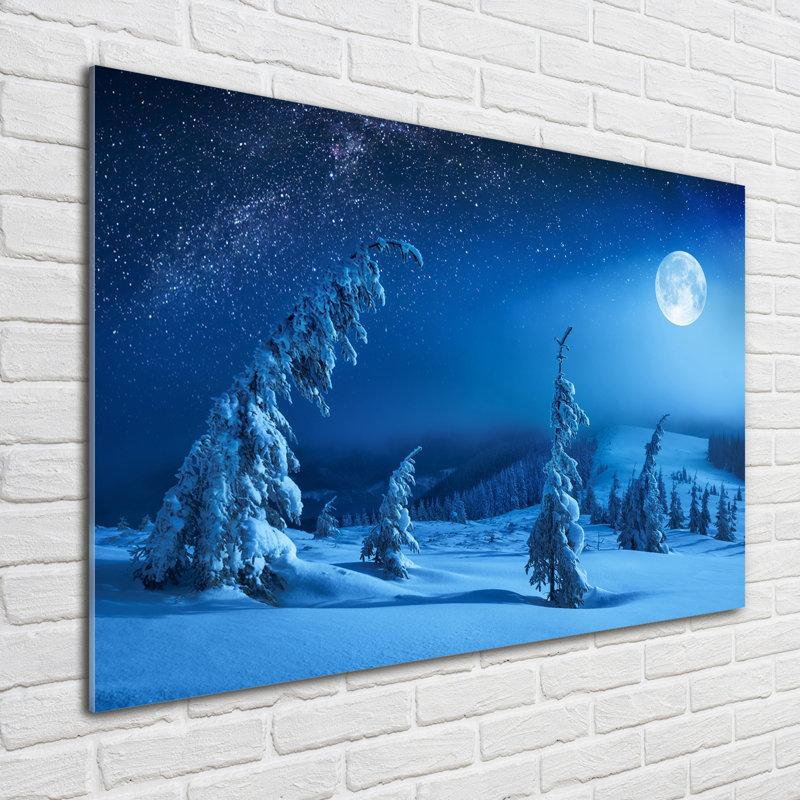 Moonlight - No Frame Print on Glass
