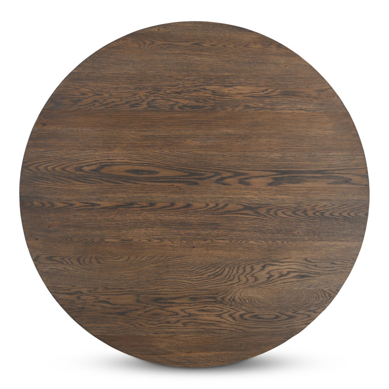 Joel Solid Wood Coffee Table, Dark Brown