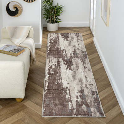Tapis Doland brun
