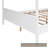 Queen Size Canopy Platform Bed with Headboard and Footboard,Slat Support Leg-1853164430