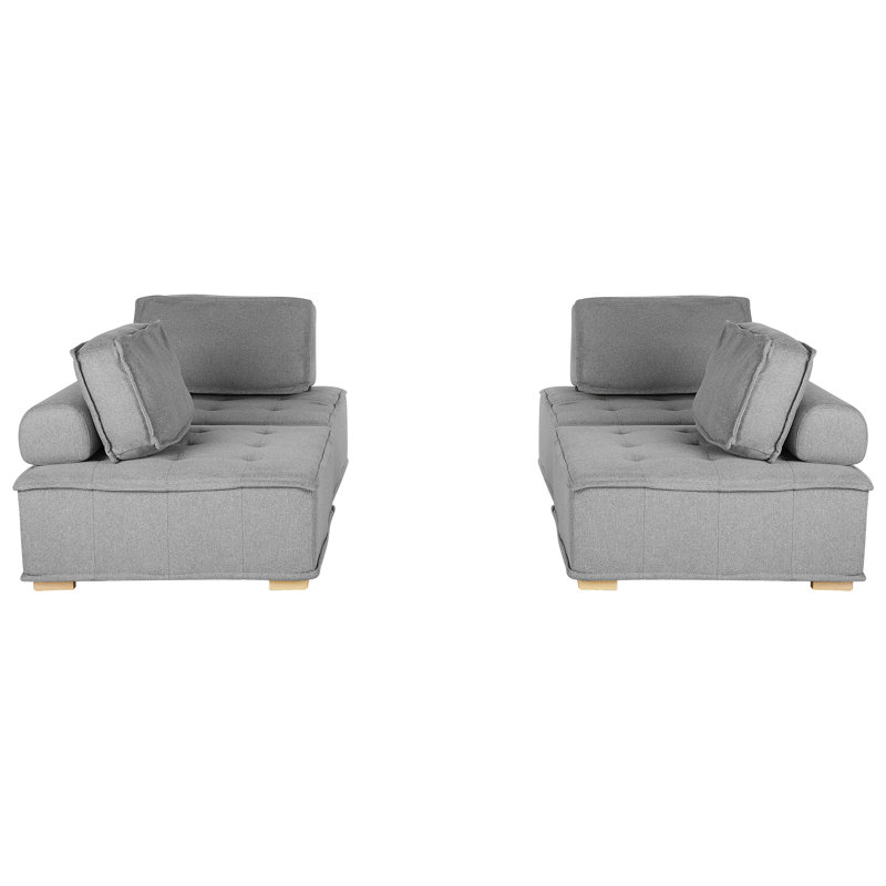 Carolus 6 - Piece Living Room Set, Grey
