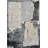 Beige and Black Abstract Distressed Area Rug