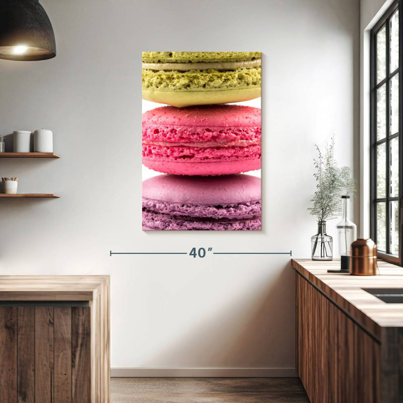 Yarlin Three Macarons, 39" H x 26" W