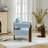 Upholstered 3-legs Accent Chair-737509588