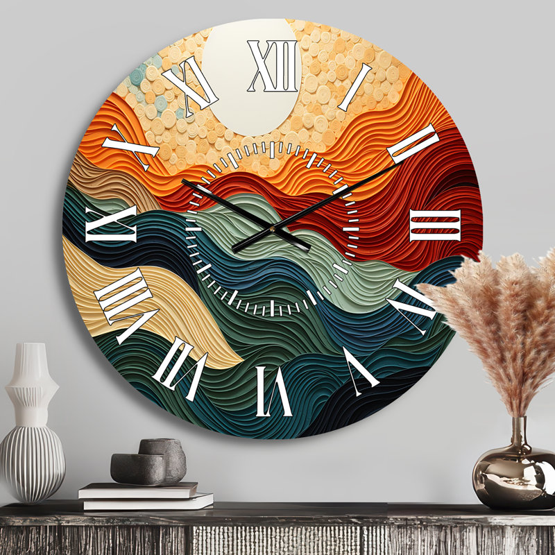 Horloge murale Desert Sands, Médium