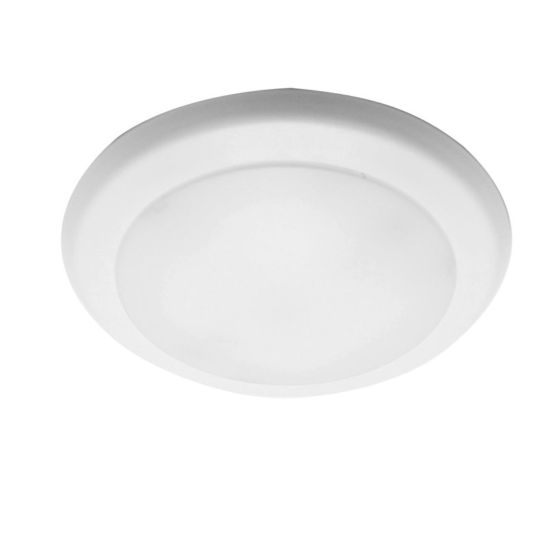 7.5" Led Disk Light - White - Kelvin Select (5 Cct), 1.45" H x 7.5" W x 7.5" D