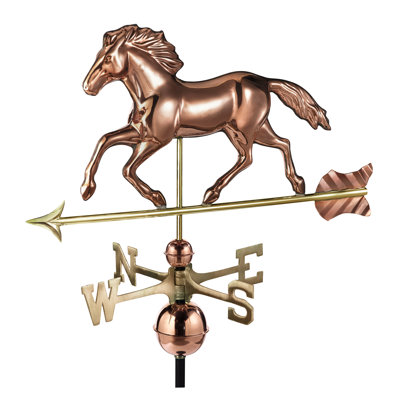 Jennette 36'' H Metal Animals Weathervane