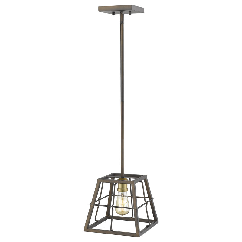Thorson 1 - Light Oil-Rubbed Bronze Single Pendant