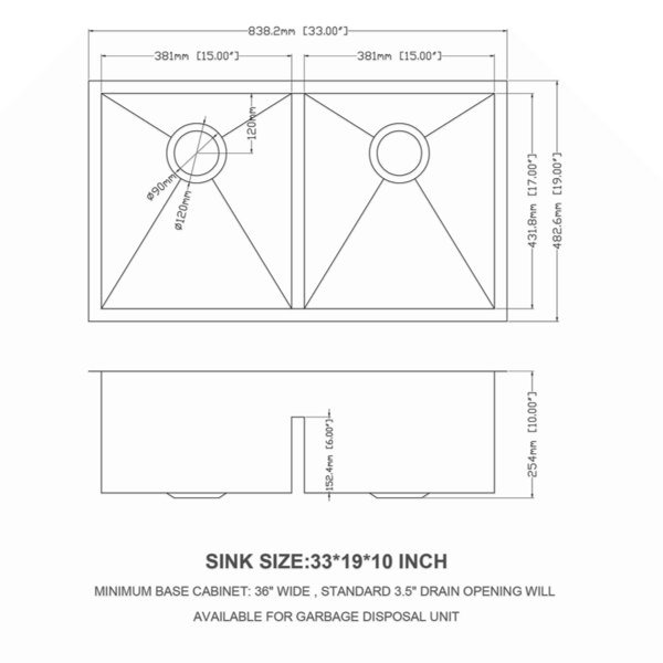 Dimensions du produit