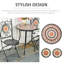 Henriksen 2 - Person Patio Dining Set with Round Table