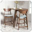 Chaise à hauteur de comptoir Élégante, confortable, durable, pratique, robuste, polyvalente