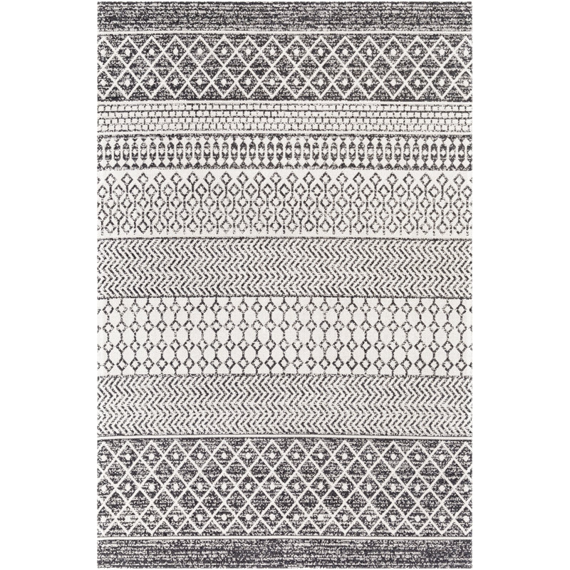 Enloe Cotton Geometric Indoor Rug, Rectangle 5'3" x 7'3"