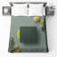 Couvre-lit matelassé Green Leaves-126077720
