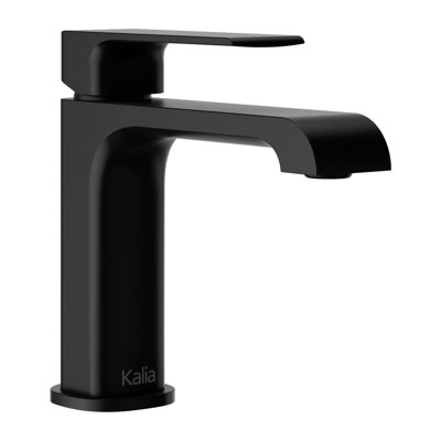 Robinet de salle de bain monotrou avec drain Sobrio