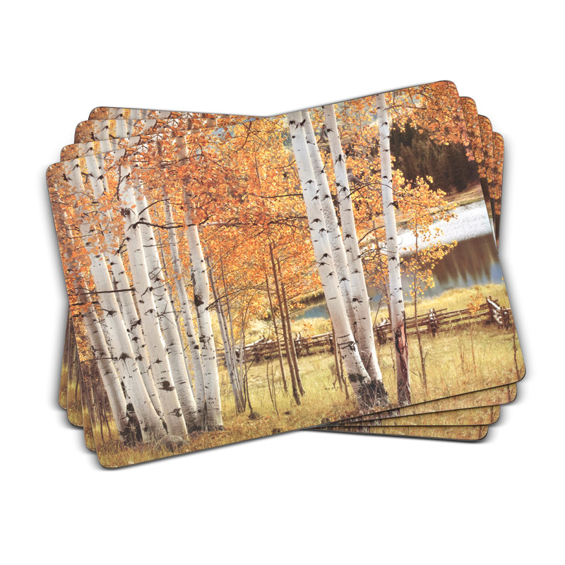 Pimpernel Birch Beauty Placemats 15.7 X 11.7"
