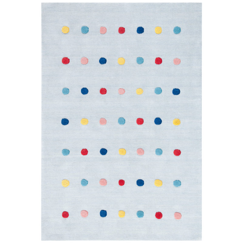 Cuyahoga Hand Loomed 70% Wool, 20% Latex, 10% Cotton Rug, Rectangle 4' x 6'