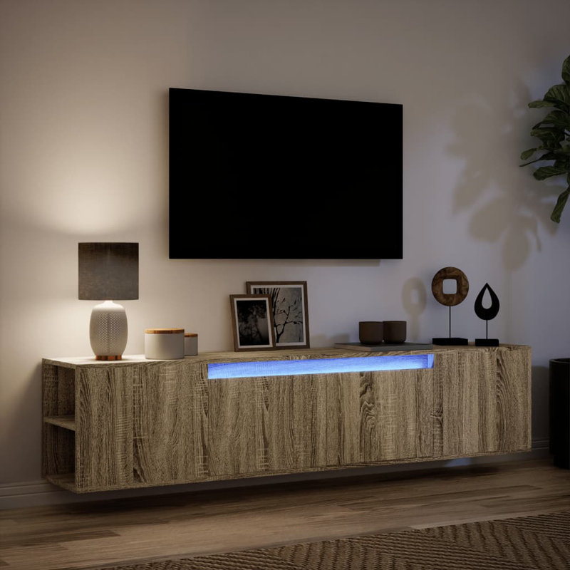 Dalio Unfinished TV Stand for TVs up to 24", Sonoma Oak