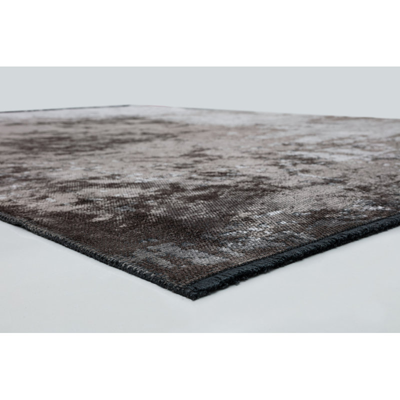 Rapture Gray Abstract Luxury Area Rug, Rectangle 7'10" x 9'10"
