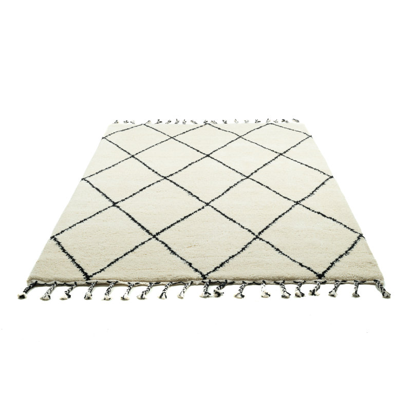 Geometric Hand Woven Area Rug, Rectangle 170' x 240'