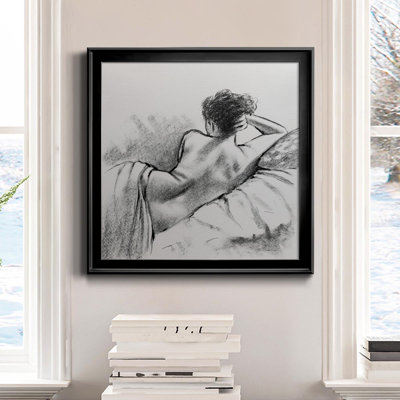 Soft Soft II - peinture sur toile encadrée