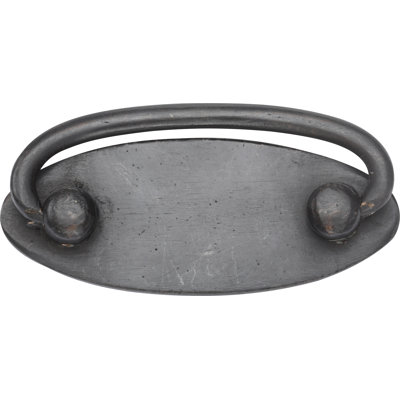 Drop Pull On Oval Plate