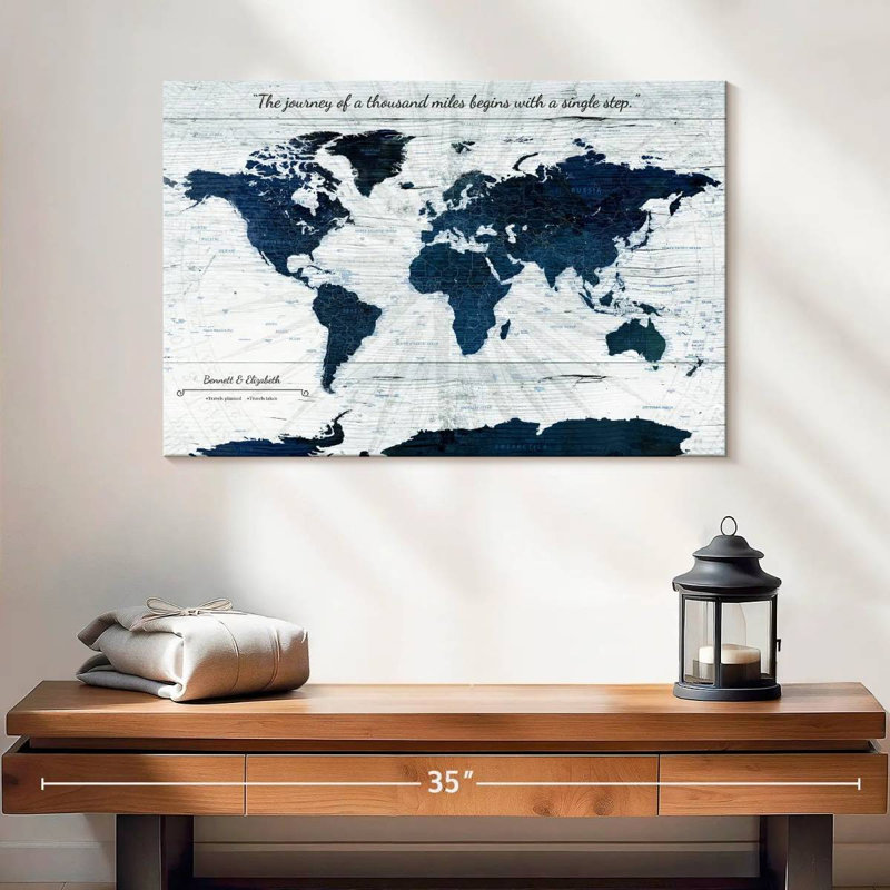 Épingle personnalisée World IV Altaira, H 16 po x l 24 po, Oui