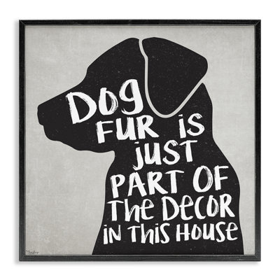 «Dog Daccor Expression Humor Black Lab Family Pet» par Gigi Louise - impression d'art graphique