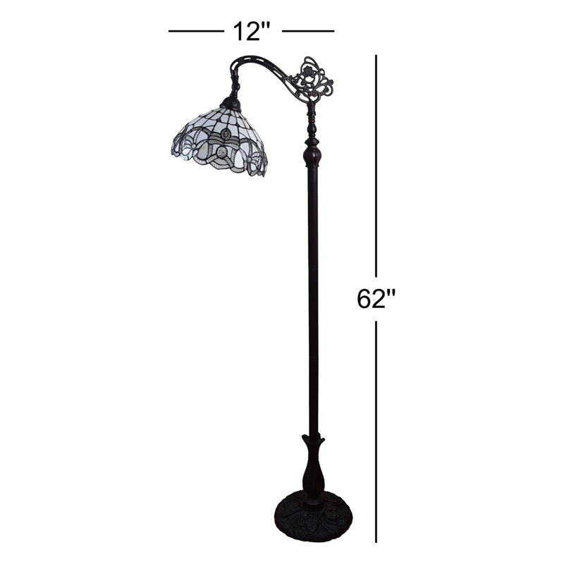 Lampe de plancher à lecture 62" Lares