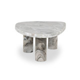Zion Coffee Table - Small Table - Merlot