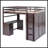 Full Size Loft Bed With Drawers