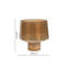 Opulent Curved Metallic Planter-1868104799