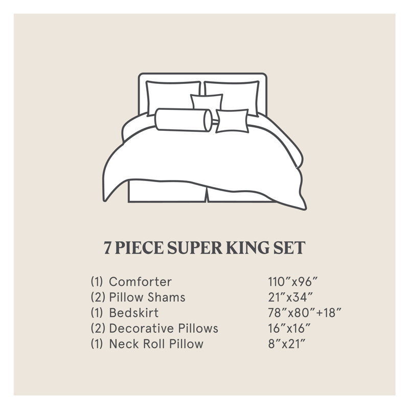 Sierra Brown/Red/Tan Aztec Print Western Rustic Comforter Set, King Comforter + 6 Additional Pieces