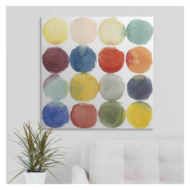 Niotaze «Transfer I», Megan Meagher, reproduction d'art, H 16 po x l 16 po x P 1,5 po, Toile