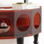 Image couleur de la console en bois massif et manufacturé
