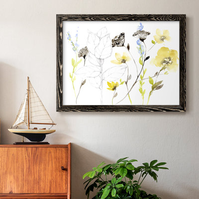 Wild Flowers & Contour I, reproduction d'art sur toile