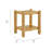 Arcus Rectangular 2-Tier Side Table