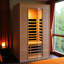 Sauna intérieur à infrarouge lointain à deux places Hemlock