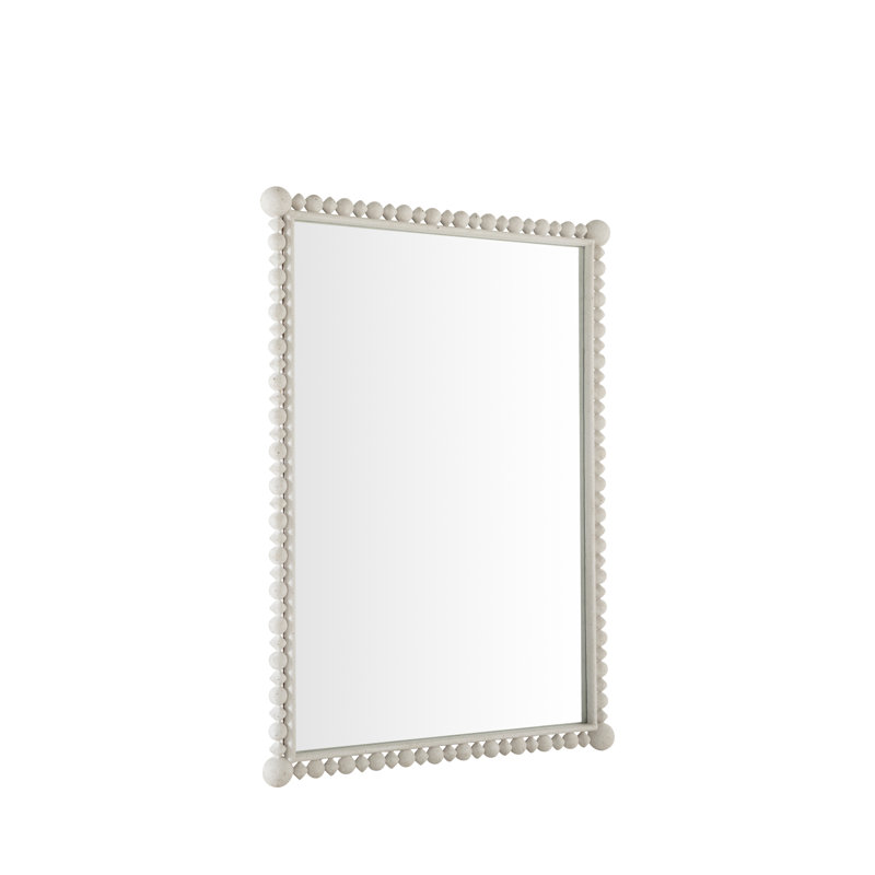 Beau Mirror - White, White