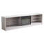 Fireplace TV Stand With 30" Electric Fireplace,Fits Tvs 70"- 100",85" LED Lit Entertainment Center-1694742637