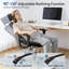 Ergonomic Mesh Office Chair with 3D Armrests, Adjustable Lumbar Support & Headrest, High-Back Computer Desk Chair for Home Office-1199908700