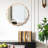 Solid Wood Wavy Mirror Wall Decor 31" X 31" Modern Mirror Wall Decor For Bathroom, Bedroom, Living Room, Dining Room, Cloakroom, Entryway-507863517-507863504