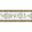 Bordure graphique de calligraphie asiatique Milay