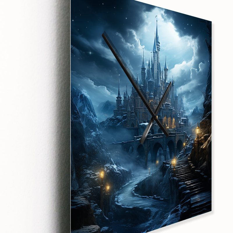 Horloge murale Castles Enchanted Twilight II, Grand