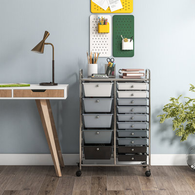 Commode de rangement roulante 15 tiroirs Hoffman
