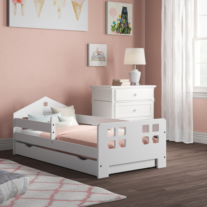 Cabin Bed with Storage Included, Alder, Toddler (70 x 140cm)